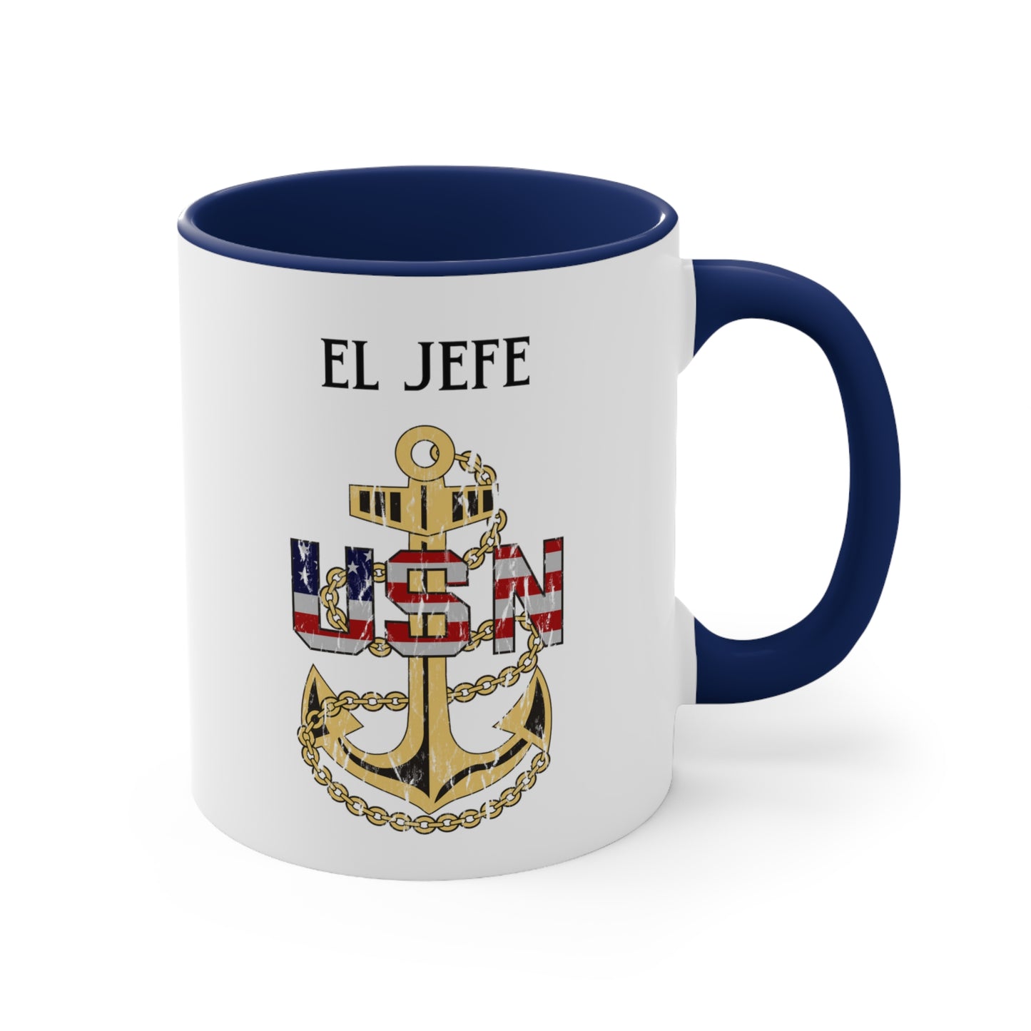 USN Chief Coffee Cup, CPO mug, Chiefs mess, perfect gift for Season, Military Cup, Veteran gift, Navy Chief Navy Pride, El Jefe