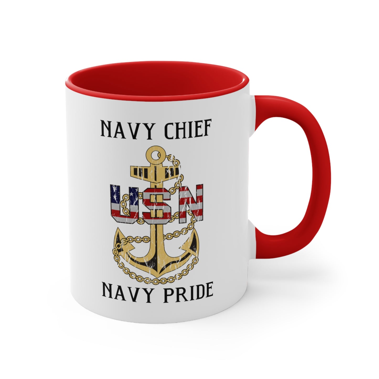 USN Chief Coffee Cup, CPO mug, Chiefs mess, perfect gift for Season, Military Cup, Veteran gift, Navy Chief Navy Pride