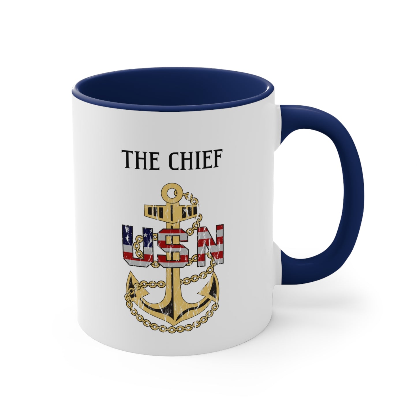 USN Chief Coffee Cup, CPO mug, Chiefs mess, perfect gift for Season, Military Cup, Veteran gift, Navy Chief Navy Pride