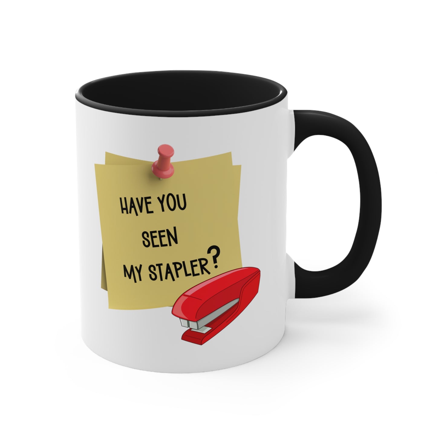 Office space coffee cup, have you seen my stapler, perfect gift for employee, family, friends, secretary, boss, funny meme