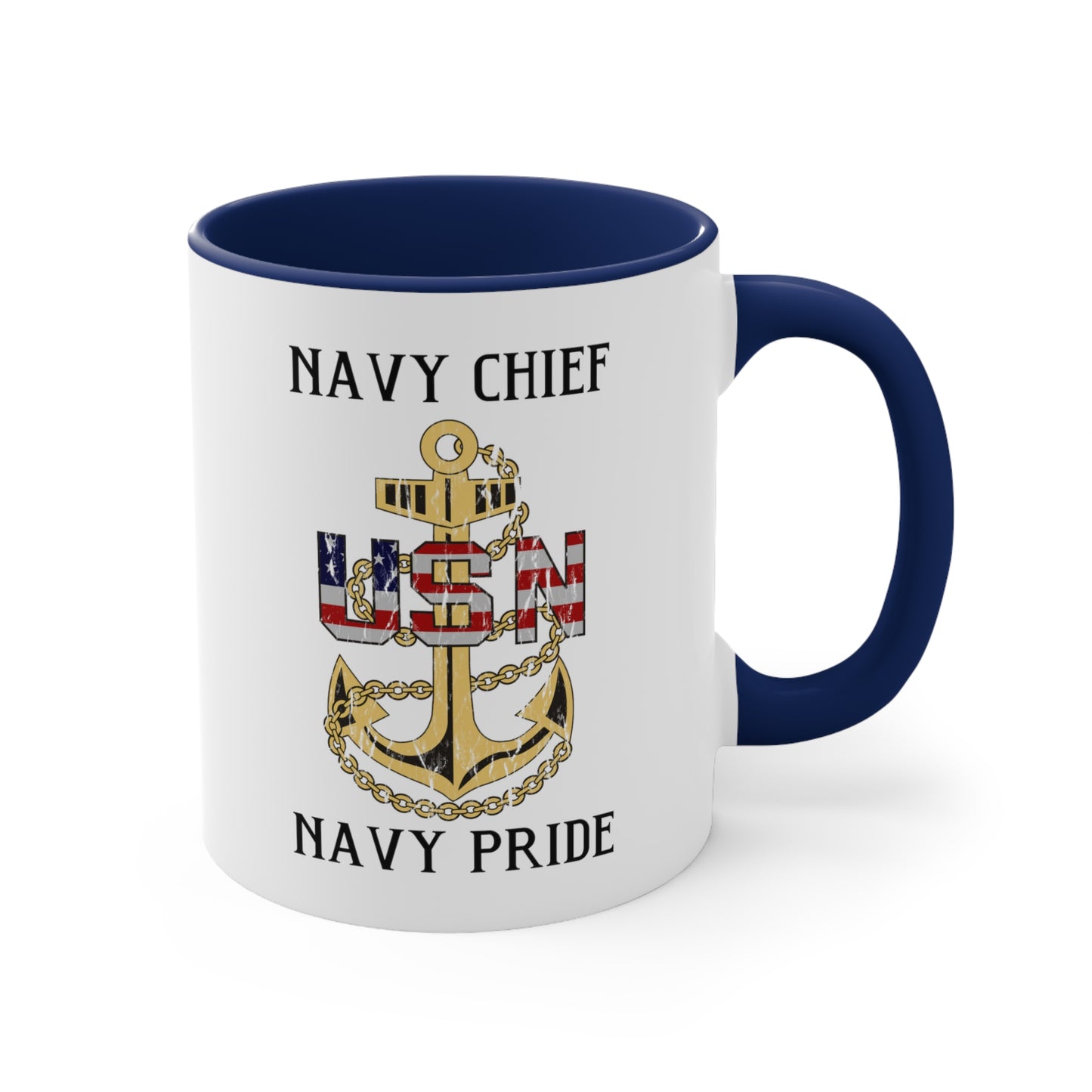 USN Chief Coffee Cup, CPO mug, Chiefs mess, perfect gift for Season, Military Cup, Veteran gift, Navy Chief Navy Pride